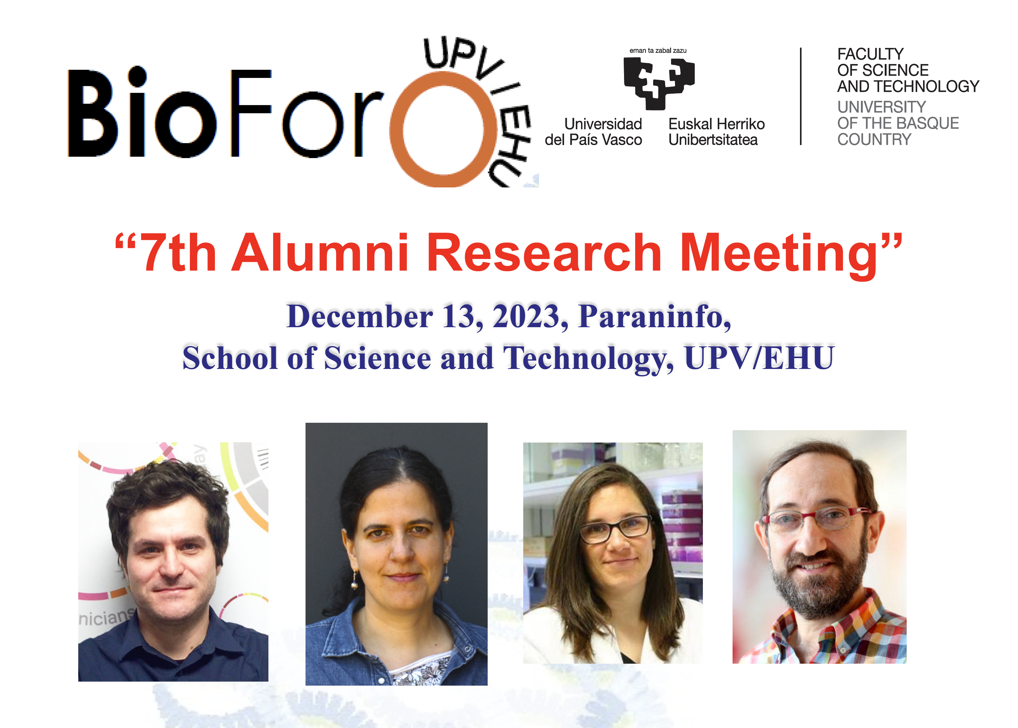 Annual BioForo Meeting: “7th Alumni Research Meeting”